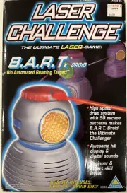 1997 TOYMAX LASER CHALLENGE B.A.R.T. BART DROID - BRAND NEW IN BOX, RARE & HTF!