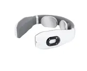 Electric Pulse Neck Back Massager Cervical Vertebra Magnetic Pain Relief Therapy Device Promotes Blood Circulation-A
