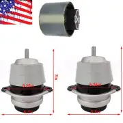 EMT9923 3x Front LR Engine & Trans Mount for 2008-2010 Audi Q7 TDI EMT10002 USA (for: Audi)