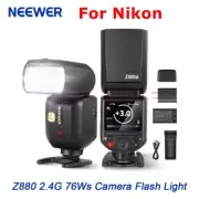 NEEWER Z880 2.4G i-TTL 76Ws Camera Flash Light HSS 1/8000s Speed fr Nikon Z880-N