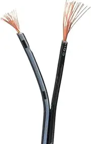 Modification Cable 20AWG Parallel Wire 0.5 Square Black Electronic Connected LED Power Cord for Car/Motorcycle 10m/lot