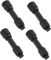 BAZEITFLOW 4pcs Misting Nozzle for Garden Hose Atomizing Spray Nozzle Head for Watering Butts