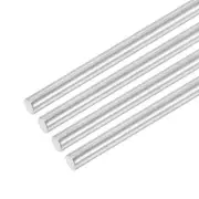 4pcs 304 Stainless Steel Round Rods 5mm x 120mm for RC DIY Craft Tool