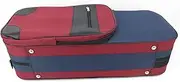 Violin Case Violin Double Case Red Hard Case Pressure-Resistant and Drop-Resistant with Handle Easy to Carry(1/8)