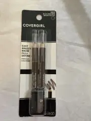 Cover Girl Brow Liner Definer Pencils with Sharpener 2 Pack Rich Brown 505