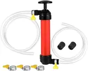 Oil Extractor Pump, High Efficiency Oil Hand Pump, Fluid Extractor Pump, Engine Oil Siphon Pump, Manual Fluid Transfer Pump, Oil Siphon Pump for Car, 2.8x9.1cm, Orange