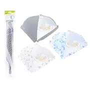 3 x Food Net Cover Reusable Umbrella Collapsible Kitchen Insect Fly Tent Outdoor
