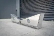 Pair Aluminium Undertray Under Tray Underbody Ute Tool Box toolbox 780x210x360mm