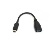 Griffin USB-C to USB-A Connector Cable 3ft (0.9 m) (Black)
