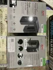 2X APC by Schneider Electric SurgeArrest 6-Outlet Surge Suppressor/Protector