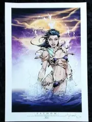 FATHOM REMASTERED SDCC 2021 ART PRINT MICHAEL TURNER & PETERSTEIGERWALD 13x19