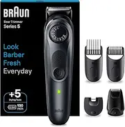 Braun Beard Trimmer Series 5 BT5420 Men's Trimmer with Styling Tools and 100 Minutes Running Time