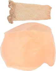 SHERCHPRY 1 Set Latex Bald Cap for Adults Thick Bald Head Wig Accessories for Halloween Cosplay and Costume Parties Comfortable Fit for Various Head Types