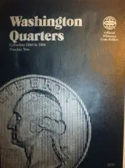 1948 to 1964 Washington Quarters New Whitman Folder #O12-WW