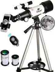 Kids Beginner Telescope 70mm Aperture with Carry Bag & Phone Adapter