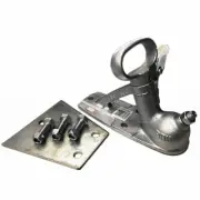 Trailer Coupling Hitch 3 Hole Zinc Bolt-On 3 Holes V Shape Plate 2000kg Rate MB