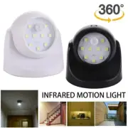 360° Battery Operated Indoor Outdoor Night Motion Sensor Security Led Light NICE