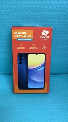 Samsung A15 5G 6.5" 128GB Blue - Only Boost Mobile