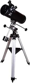 [Levenhuk] Skyline Plus 115S Newtonian Reflector Telescope with Short Focus and Anti-Reflective Optics Coating for Deep Sky Observations