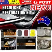 Restowipes Car Headlight Restoration Kit, Polish Headlights Lens Restore CleanZR