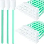 50PCS 5.12" Foam Cleaning Swabs Square Rectangle Cleanroom Sponge Swab Sticks Head for Electronics, Printer, Camera, Optical Lens, Gun, Watch, Car Detailing