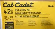 CUB CADET 42" MULCHING Kit w/ Blades, 942-0616 742-0616, Cub Cadet & RZT, NEW