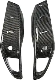2PCS Fog Light Frame, Scratch Resistant Air inlet decorative frame, Compatible with F85 X5M 2014‑2018 F86 X6M 2014‑2018