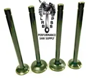 4 NEW ONAN & JOHN DEERE INTAKE & EXHAUST VALVES, B43E B43G B43M B48G B48M, USA