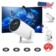 Versatile Mini Projector with Android 11 and Netflix - Perfect for All Needs