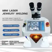 65J 60W-200W Jewelry Spot Welding Machine Micro Precision Laser Soldering Gold