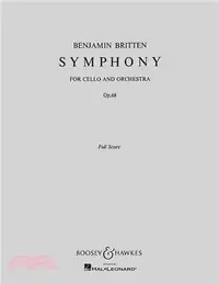 在飛比找三民網路書店優惠-Symphony, Op. 68 ― For Cello a