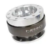 NRG Quick Release Gen 2.0 - Silver Body / Chrome Ring SFI Spec 42.1 - nrgSRK-200