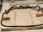 USA LEATHER NECK Atchison Canvas Cotton Nail Bag Tool Holder Apron - New In Pkg