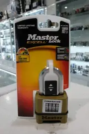 MASTER LOCK 38mm Brass Excell Combination Padlock M175DLFAU