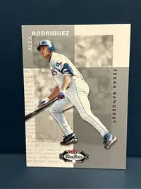 在飛比找Yahoo!奇摩拍賣優惠-棒球金童 Alex Rodriguez 2002 Fleer