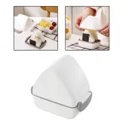 Rice Ball Case Triangle Utensils Bento Box for dressings Sandwich Snacks