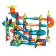 Magnetic Tiles 132pcs Magnetic 3D Educational Building Blocks Set Toys
