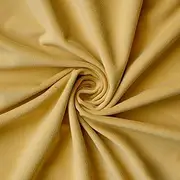 Fabric Mart Direct Mustard Yellow Plush Velvet Fabric by The Metre, 10 Continuous Metres 137 cm Width Solid Color Yellow Wholesale Velvet Upholstery Fabric for Curtains Bridal Dress