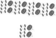 COHEALI 5sets Nonslip Chair Leg Pads Durable Furniture Glides for Hardwood Floors Scratch Table Feet Protectors Carpet Protector for Furniture Legs Design 10pcs*5