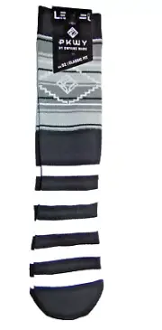 PKWY By Dwyane Wade Mens Classic Fit Crew Socks Large Shoe Size (6-12) NEW