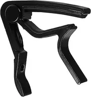 ERINGOGO Metal Guitar Capo Single-handed Trigger Style Tune for Guitar Black Easy Tuning
