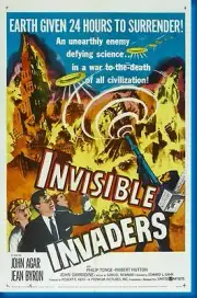 Invisible Invaders Movie Poster 24in x 36in