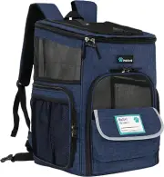 Petami Dog Backpack Carrier, Airline Approved Cat Backpacks for Carrying Small L