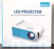 Nasin LED Mini Portable Projector Model: VF210 (2022) Brand New Fast Ship