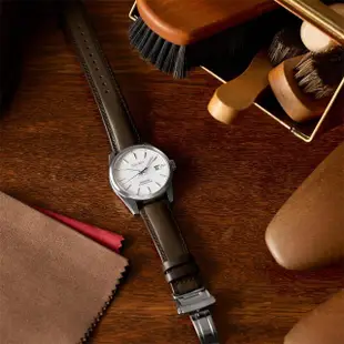 【SEIKO 精工】Presage 新銳系列 三日鍊 製錶110週年 GMT機械錶 送行動電源 畢業禮物(SPB413J1/6R55-00F0S)