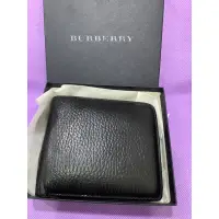 在飛比找蝦皮購物優惠-Burberry 正品義大利購入男生短夾