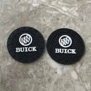 Coasters for Buick 2 pcs car cup holder coasters silicone non slip 2.75"