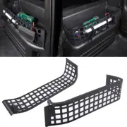 2PCS Black Trunk Both Side Fence Storage Tray Bracket For Hummer H2 2003-2007