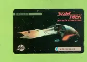#D429. 1995 STAR TREK NEXT GENERATION PHONECARD - FERENGI MARAUDER