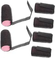 MOTHNUR Self-adhesive Hair Rollers Jumbo Sponge Rollers for Heatless Curler for Voluminous Waves Random Color